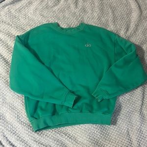 Alo Yoga Crewneck Cropped Sweatshirt Size Small